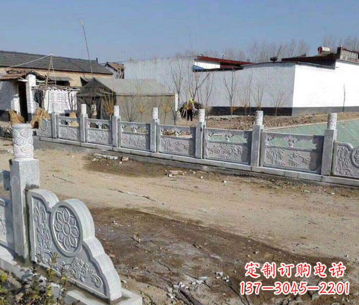 佛山园林景观仿古栏板石雕