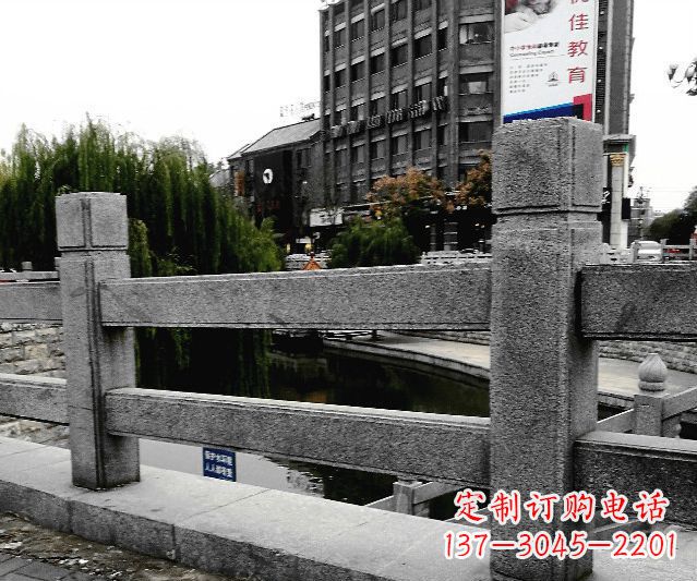 佛山园林景观仿古石雕栏板 (9)