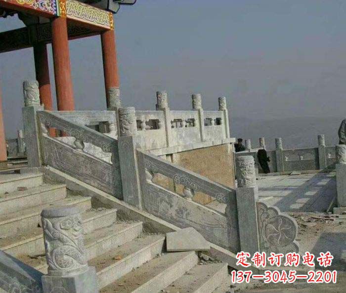 佛山园林景观仿古石雕栏板