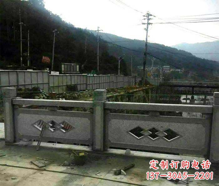 佛山园林景观仿古石浮雕栏板 (2)