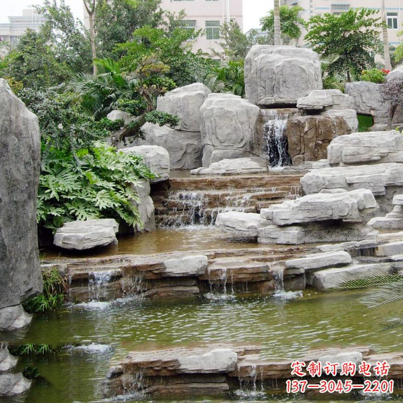 佛山园林石头假山流水