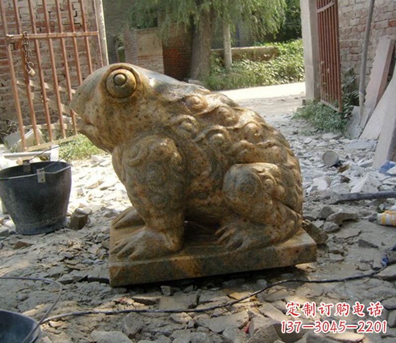 佛山招财青蛙石雕