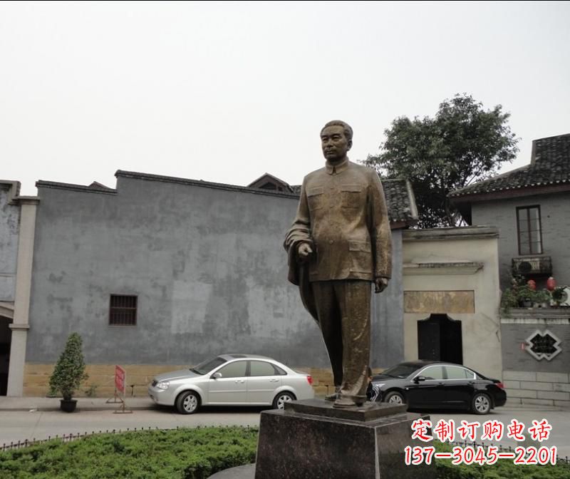 佛山周恩来铜雕