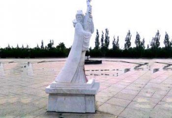 佛山中国古代四大美女之王昭君广场石雕塑