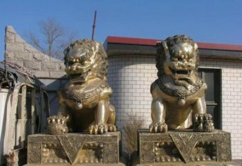 佛山铸铜狮子雕塑